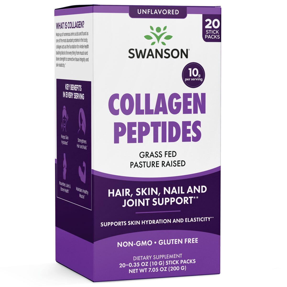 SWANSON Kollagenpeptide – Kollagenpeptide (20 Beutel) – Viking Supplements