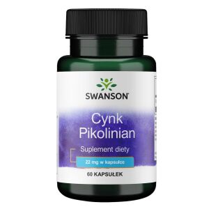 SWANSON Zink (Pikolinat) 22 mg, 60 Kapseln – Viking Supplements