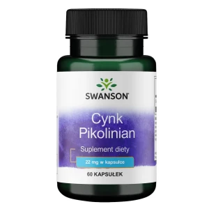 SWANSON Zink (Pikolinat) 22 mg, 60 Kapseln – Viking Supplements