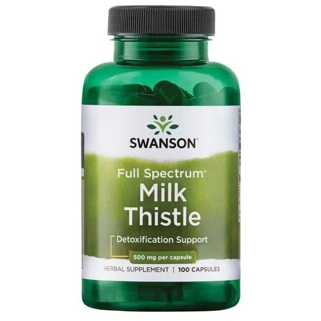 SWANSON FS Mariendistel 500 mg, 100 Kapseln – Viking Supplements