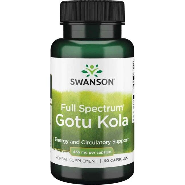 SWANSON Gotu Kola 435 mg, 60 Kapseln – Viking Supplements