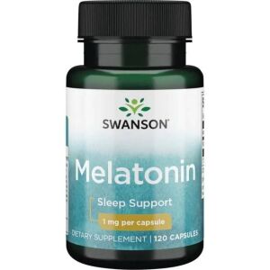 SWANSON Melatonin 1 mg, 120 Kapseln – Viking Supplements