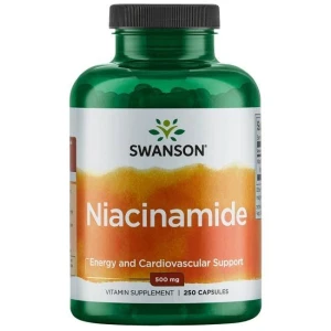 SWANSON Niacinamid 500 mg, 250 Kapseln – Viking Supplements