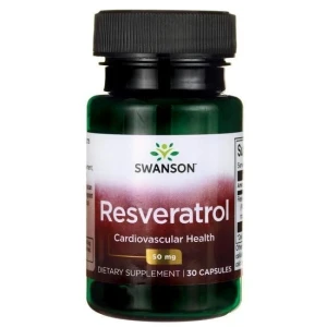 SWANSON Resweratrol 50 mg, 30 Kapseln – Viking Supplements