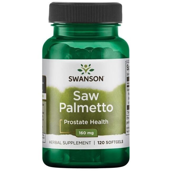 SWANSON Sägepalmen-Extrakt 160 mg, 120 Kapseln – Viking Supplements