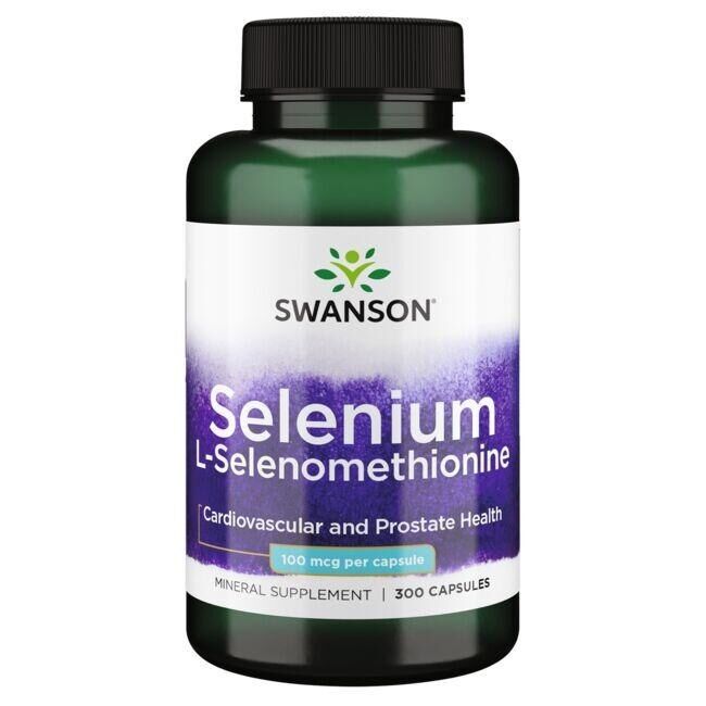 SWANSON Selen SeLECT 100 mcg 300 Kapseln – Viking Supplements