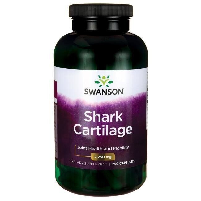 SWANSON Haifischknorpel 750 mg, 250 Kapseln – Viking Supplements