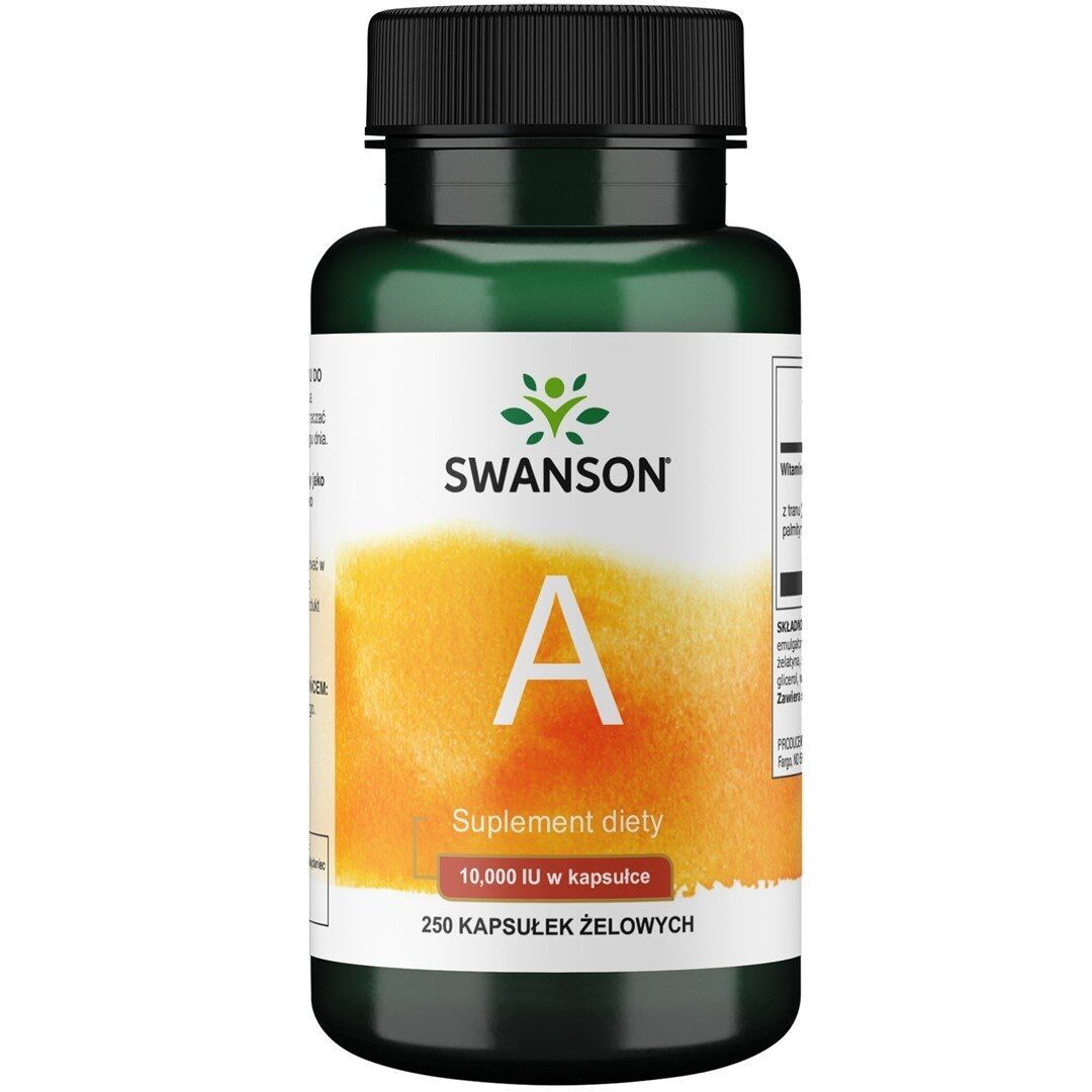 SWANSON Vitamin A 10.000 IE 250 Kapseln – Viking Supplements