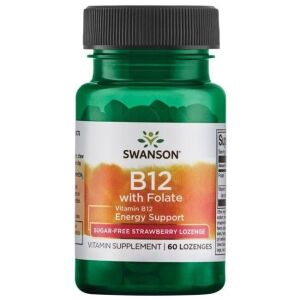 SWANSON Vitamin B-12 + Folsäure 60 Tabletten – Viking Supplements