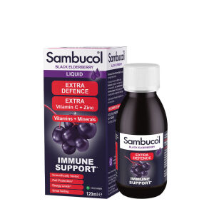 Sambucol Extra Defence Liquid (120 ml) - Viking Supplements
