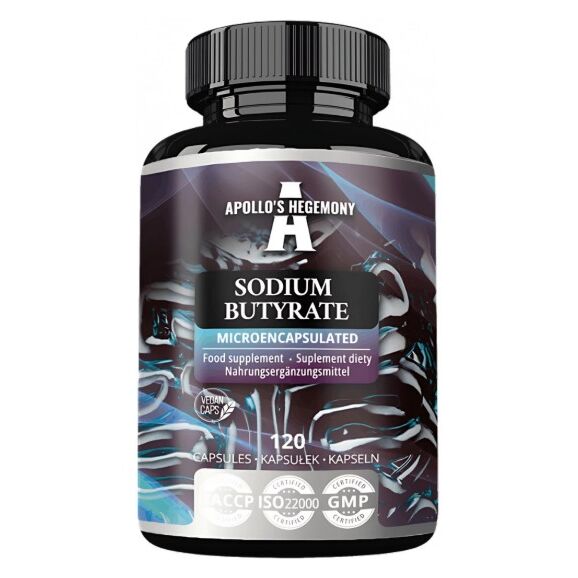 Mikroverkapseltes Natriumbutyrat – 120 Kapseln – Viking Supplements