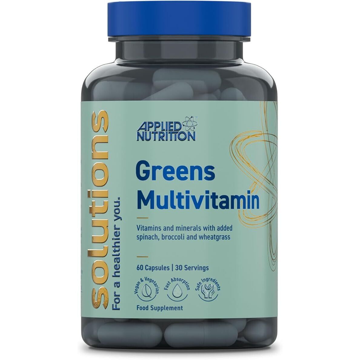 Solutions Greens Multivitamin – 60 Kapseln – Viking Supplements