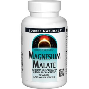 Source Naturals Magnesium Malate 1250mg 90 tablets - Nuvalia