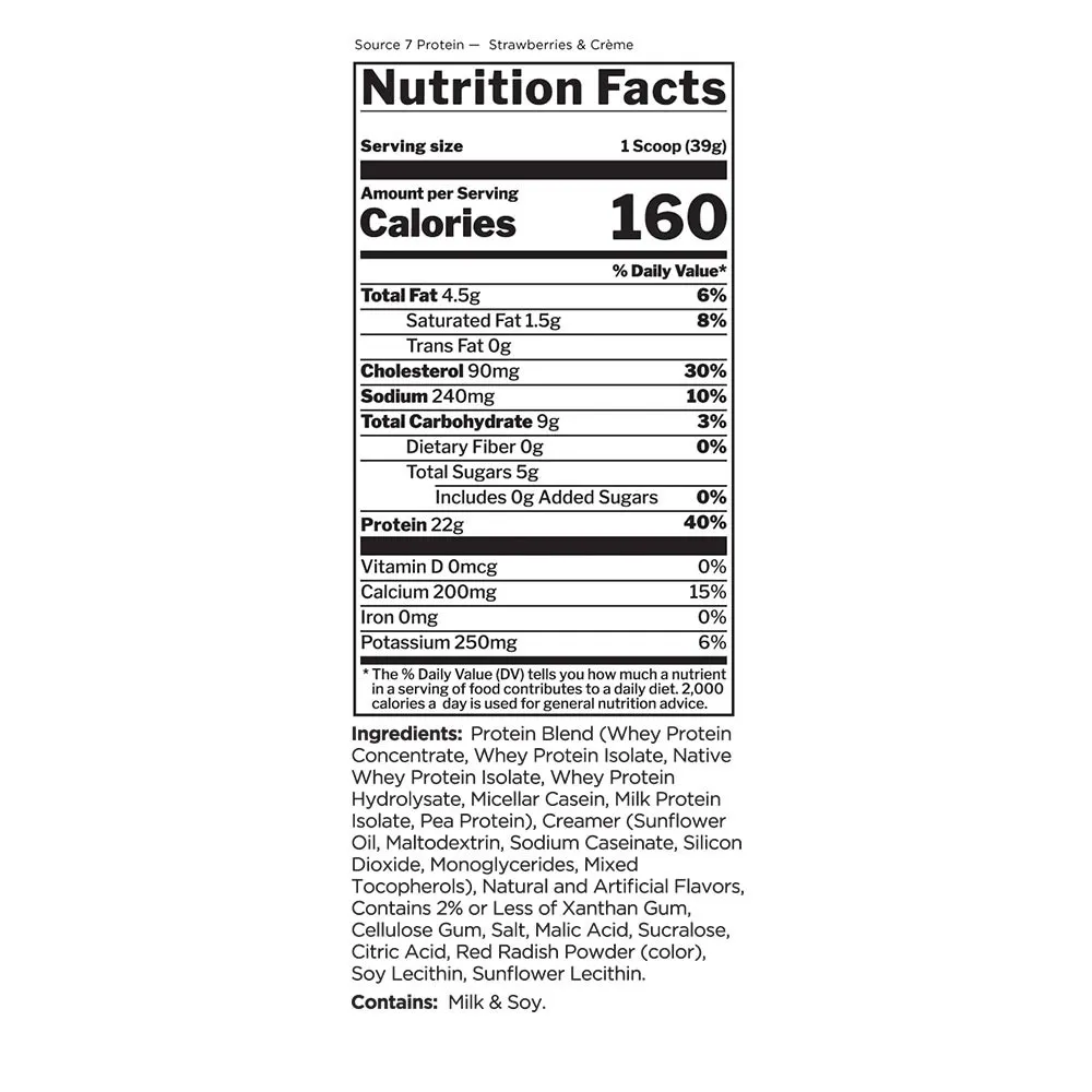 Strawberries & Creme - 819g - Nuvalia