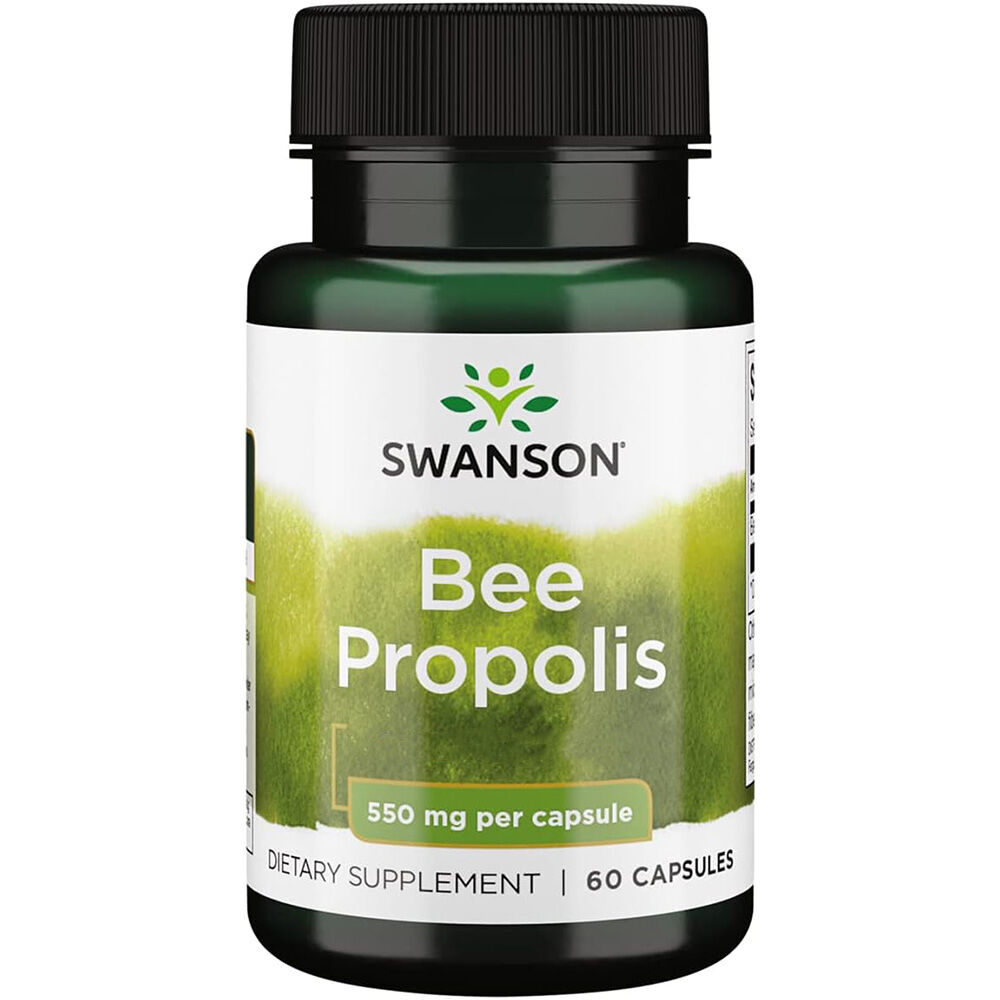 Swanson Bienenpropolis 550 mg, 60 Kapseln – Viking Supplements