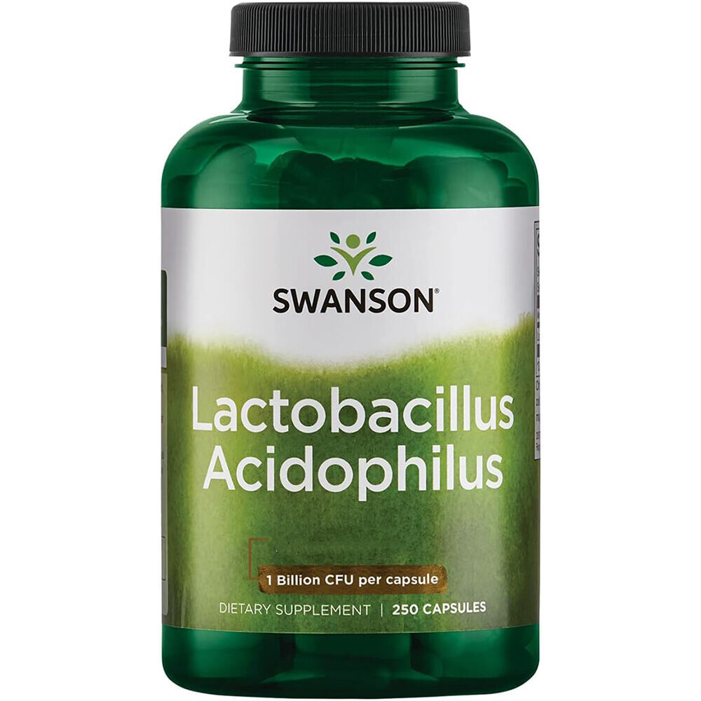 Swanson Lactobacillus acidophilus 1 Billion KBE, 250 Kapseln – Viking Supplements