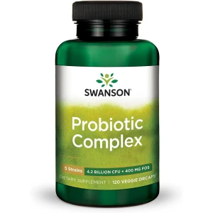 Swanson Probiotic Complex 4,2 Milliarden CFU, 120 pflanzliche Kapseln – Viking Supplements