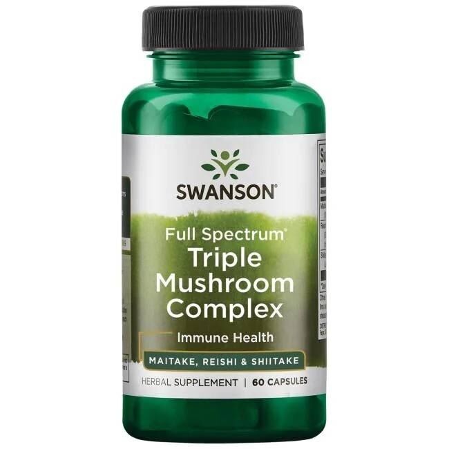 Triple Mushroom Complex – 60 Kapseln – Viking Supplements