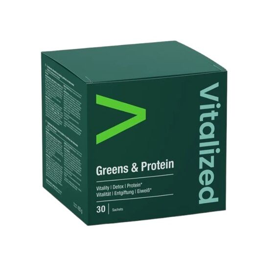 VITALIZED Greens & Protein (30 Beutel) – Viking Supplements