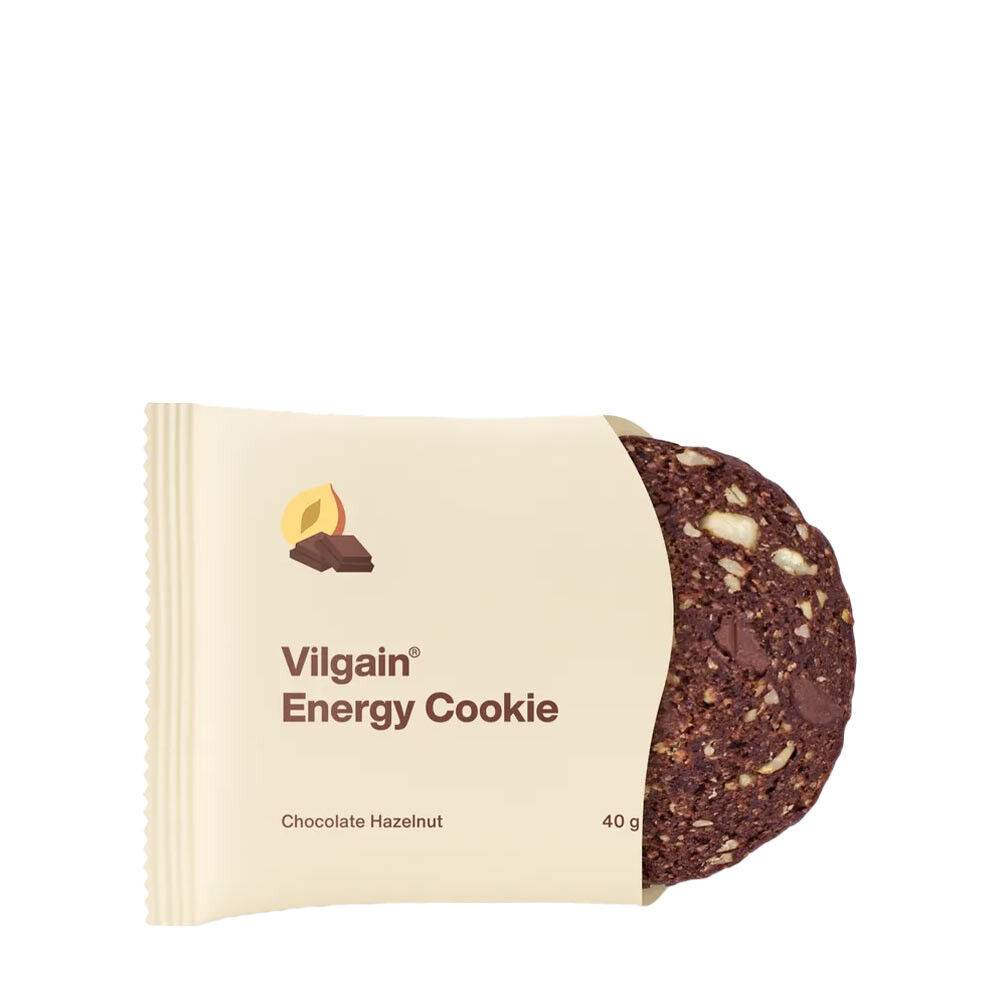 Vilgain BIO Energy Cookie Schokolade-Haselnuss (40 g) – Viking Supplements