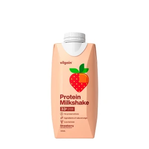 Vilgain Protein-Milchshake Erdbeere (330 ml) – Viking Supplements