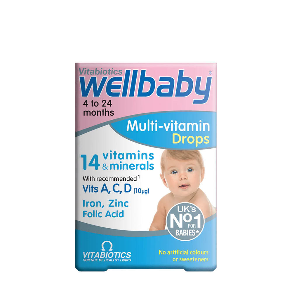Vitabiotics Wellbaby Multivitamin-Tropfen (30 ml) – Viking Supplements