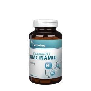 Vitaking B3 Niacinamid 500 mg (100 Tabletten) – Viking Supplements