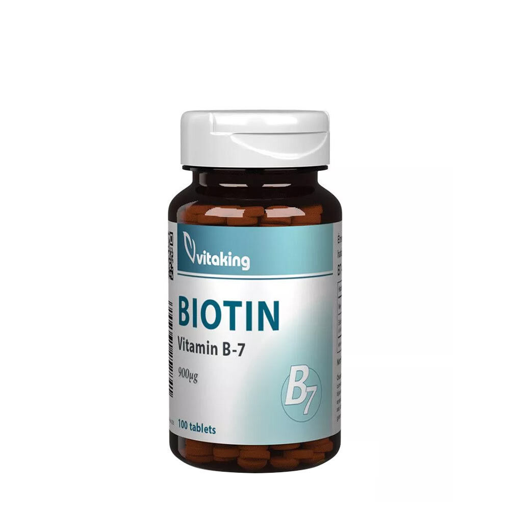 Vitaking B7 Biotin 900 mcg (100 Tabletten) – Viking Supplements