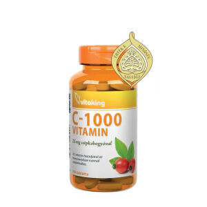 Vitaking C-1000 mg mit Hagebutte 25 mg (100 Tabletten) – Viking Supplements