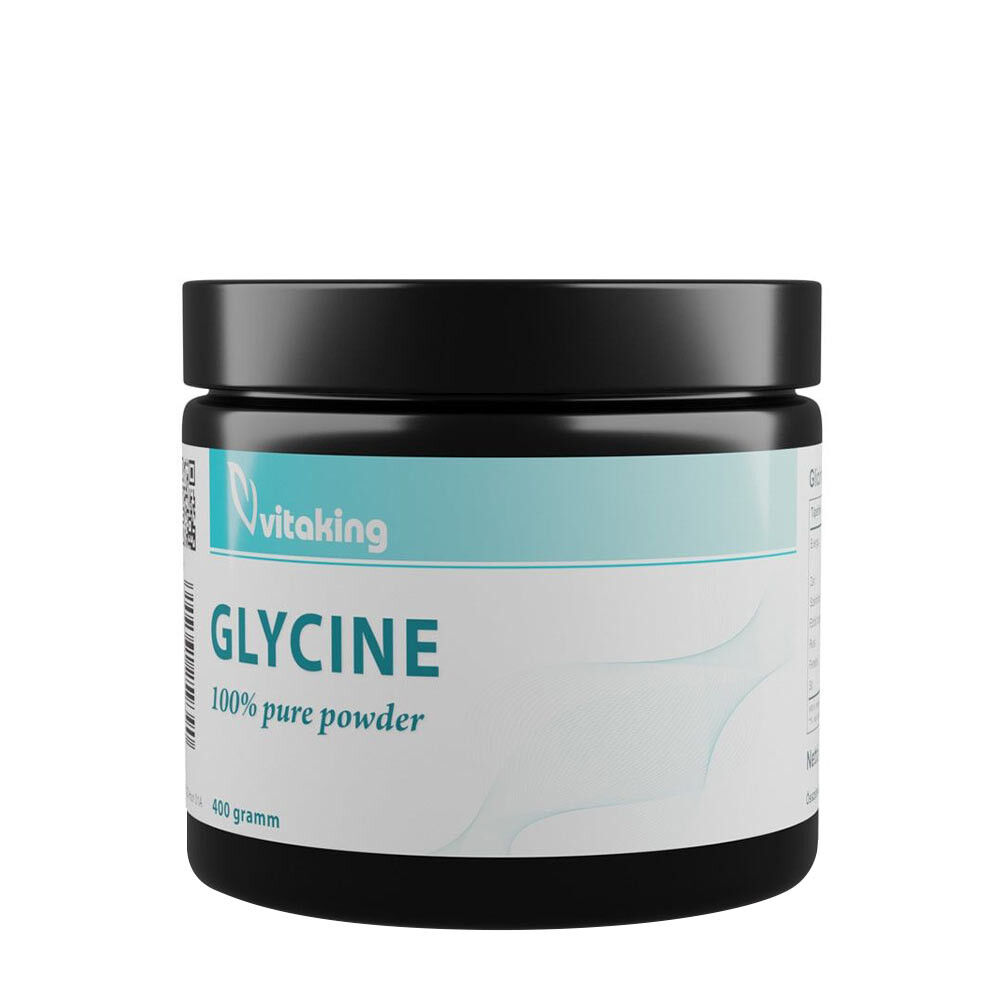Vitaking Glycin 100%, reines Pulver (400 g) – Viking Supplements