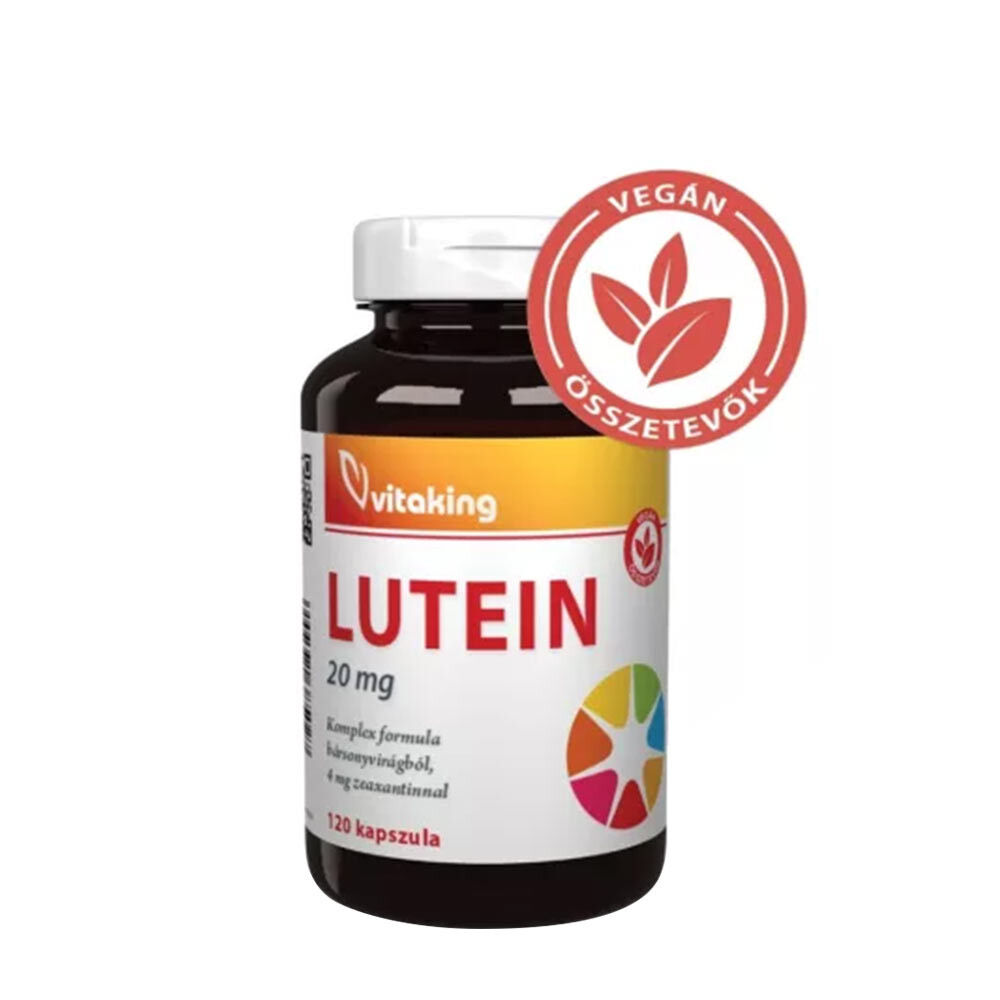 Vitaking Lutein 20 mg + 4 mg Zeaxanthin (120 Kapseln) – Viking Supplements