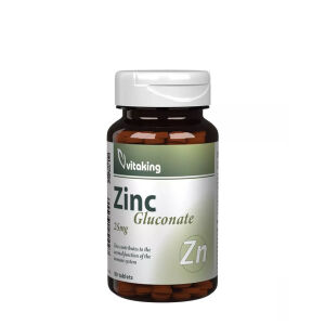 Vitaking Zinc Gluconate 25 mg (90 Tablets) - Viking Supplements