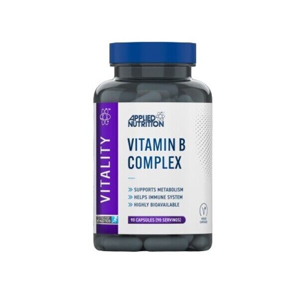 Vitality Vitamin-B-Komplex – 90 Kapseln – Viking Supplements