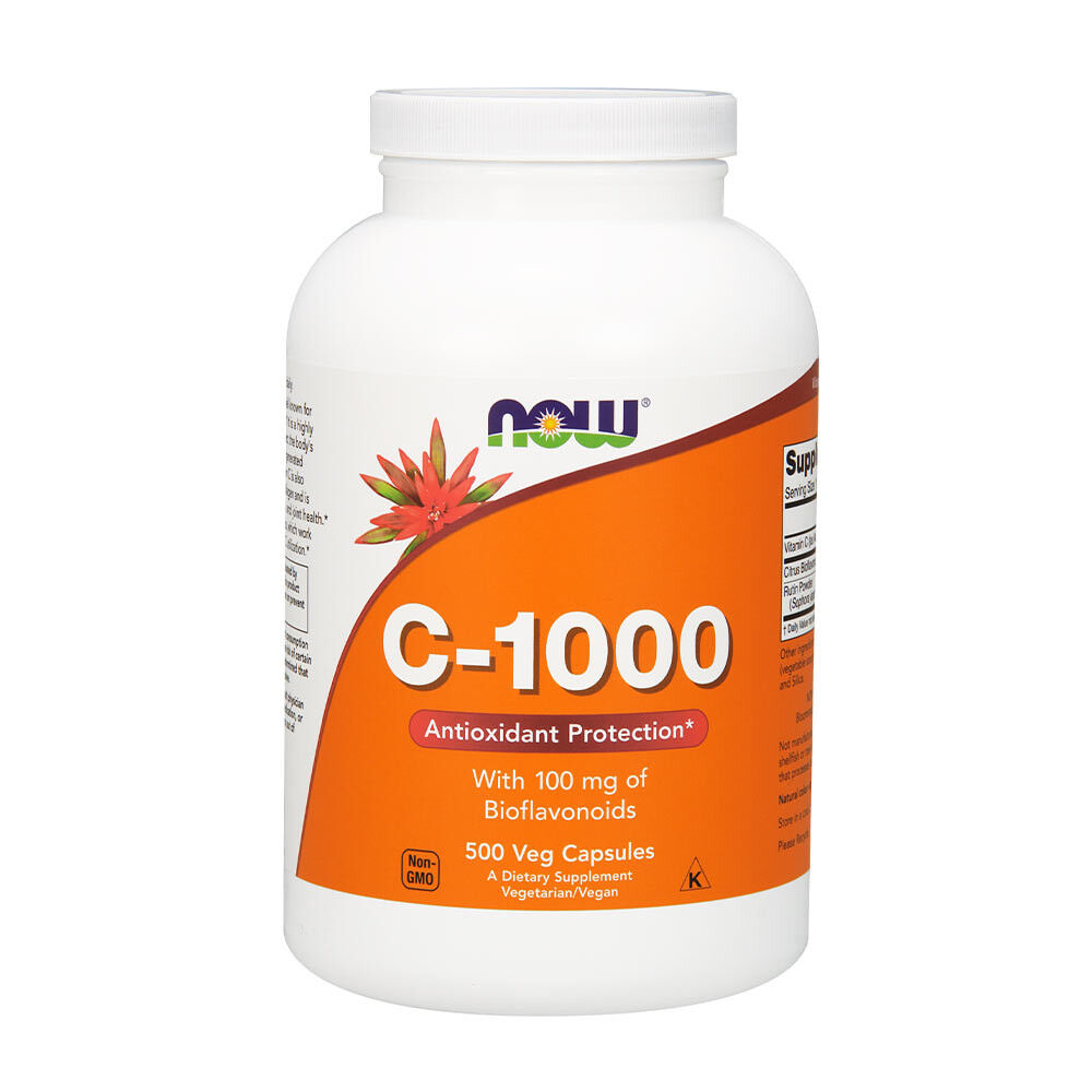 Vitamin C-1000 mit 100 mg Bioflavonoiden – 500 V-Caps – Viking Supplements