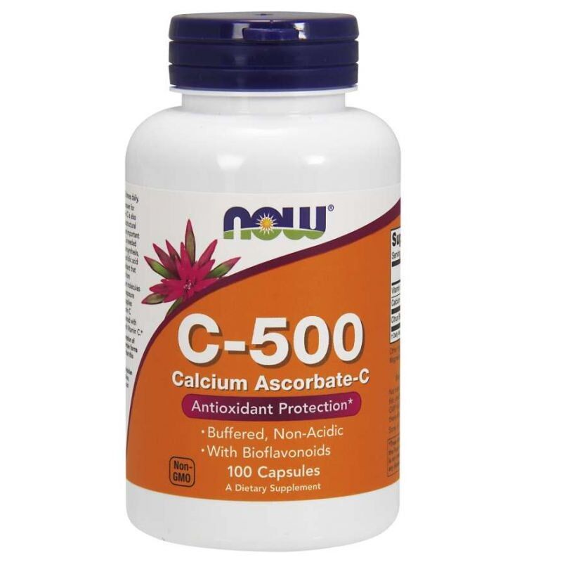 Vitamin C-500 Calciumascorbat-C – 100 Kapseln – Viking Supplements