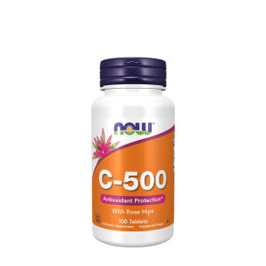 Vitamin C-500 mit Hagebutten – 100 Tabletten – Viking Supplements