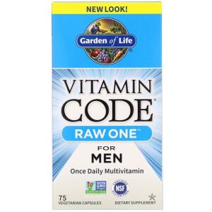 Vitamin Code RAW ONE für Männer – 75 Kapseln – Viking Supplements