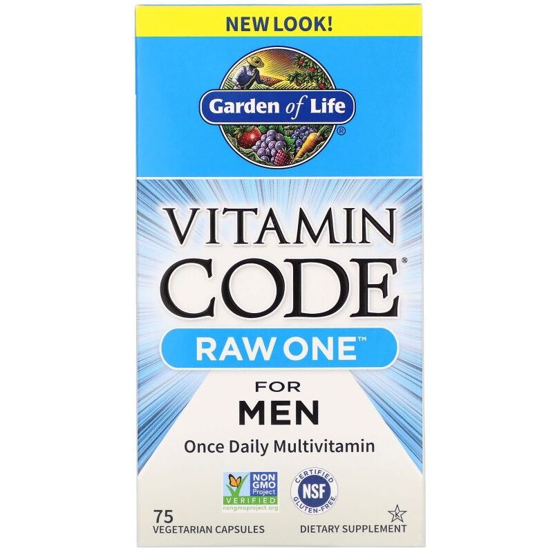 Vitamin Code RAW ONE für Männer – 75 Kapseln – Viking Supplements