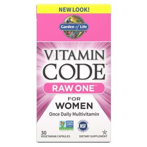 Vitamin Code RAW ONE für Frauen – 30 Vcaps – Viking Supplements