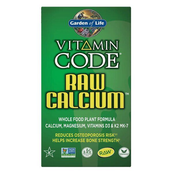 Vitamin Code Raw Calcium – 120 Vcaps – Viking Supplements