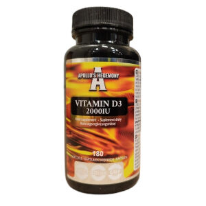 Vitamin D3 2000 IE – 180 Softgels – Viking Supplements