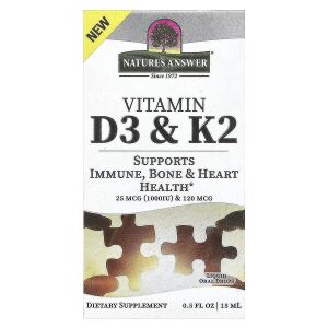 Vitamin D3 & K2 – 15 ml – Viking Supplements