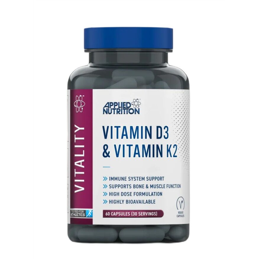Vitamin D3 & Vitamin K2 – 60 Vcaps – Viking Supplements
