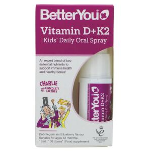 Vitamin D+K2 – Tägliches Mundspray für Kinder