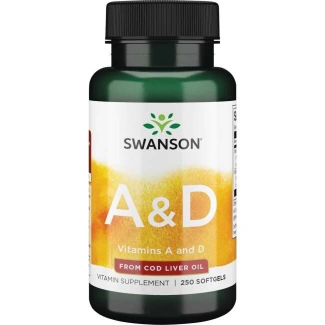 Vitamine A und D – 250 Softgels – Viking Supplements