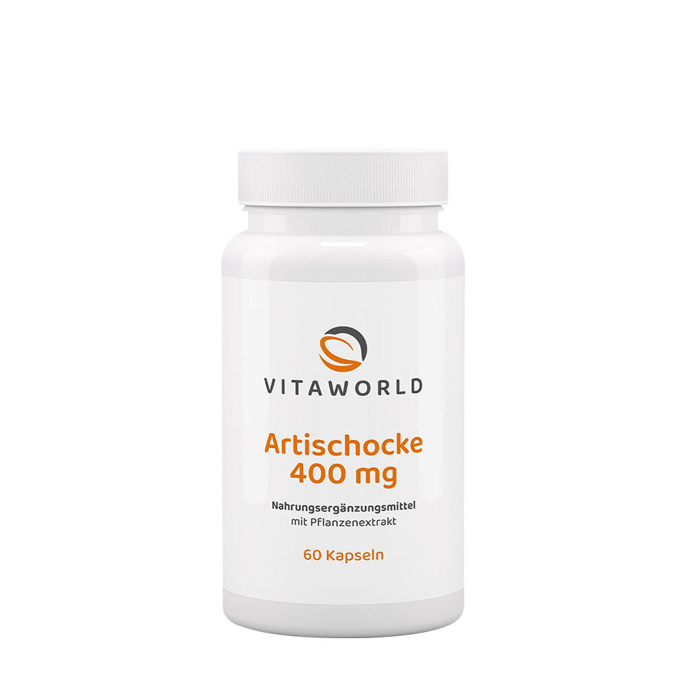 Vitaworld Artischocke 400 mg (60 Kapseln) – Viking Supplements