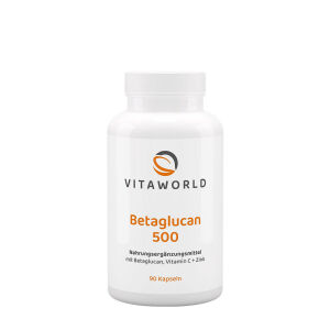 Vitaworld Betaglucan 500  (90 Capsules) - Viking Supplements
