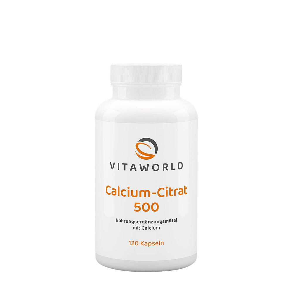 Vitaworld Calciumcitrat 500 (120 Kapseln) – Viking Supplements
