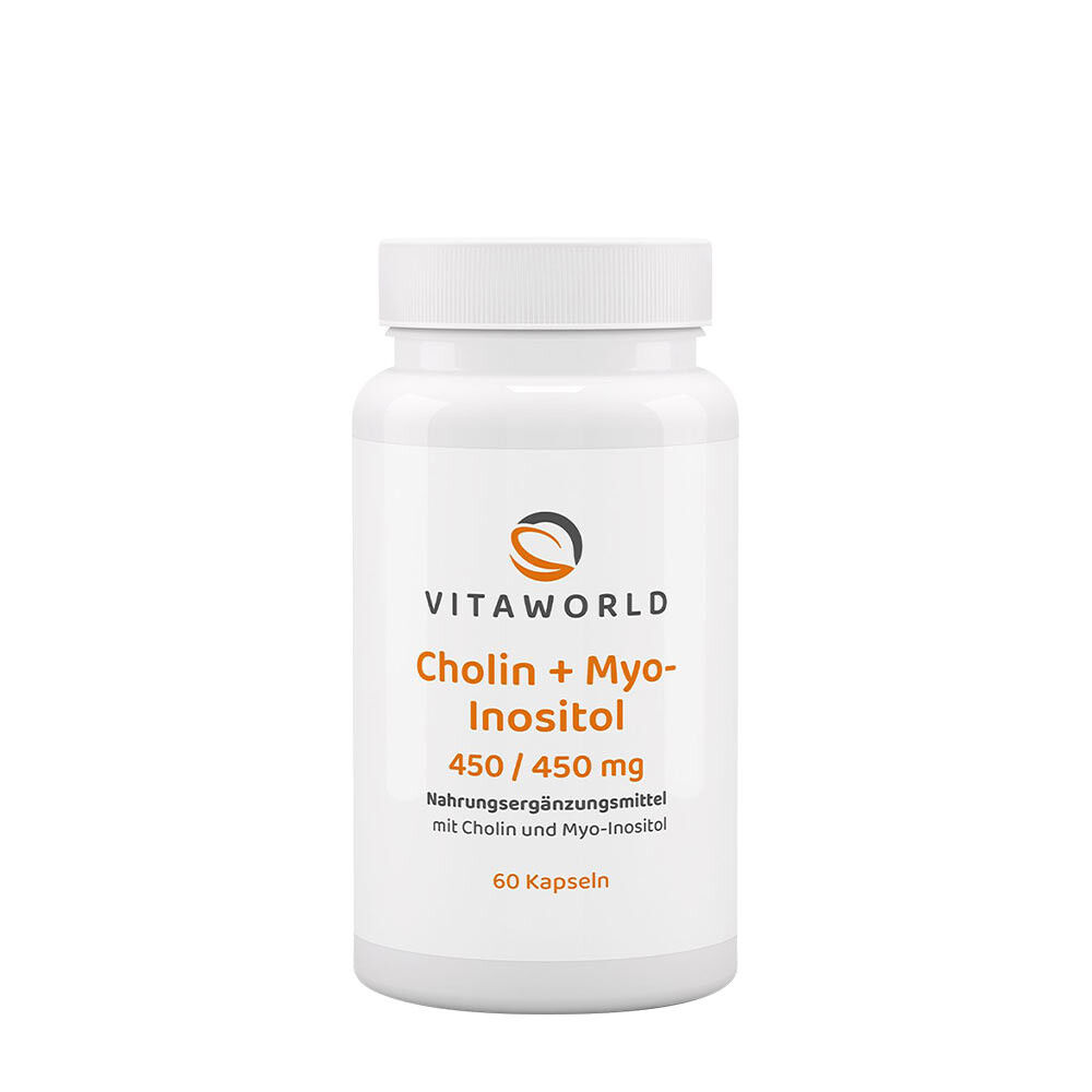 Vitaworld Cholin + Inositol 450/450 mg (60 Kapseln) – Viking Supplements