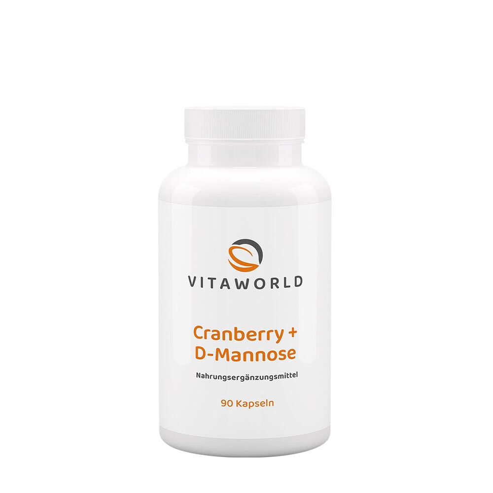 Vitaworld Cranberry + D-Mannose (90 Kapseln) – Viking Supplements